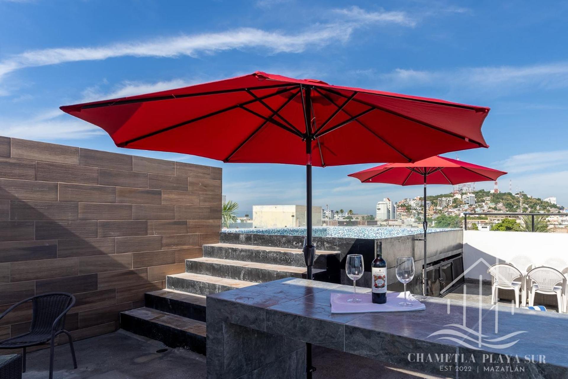 New & Comfy, 5 Star Area, Walk 2 Beach, Pool, Views, King Bed Mazatlán Buitenkant foto