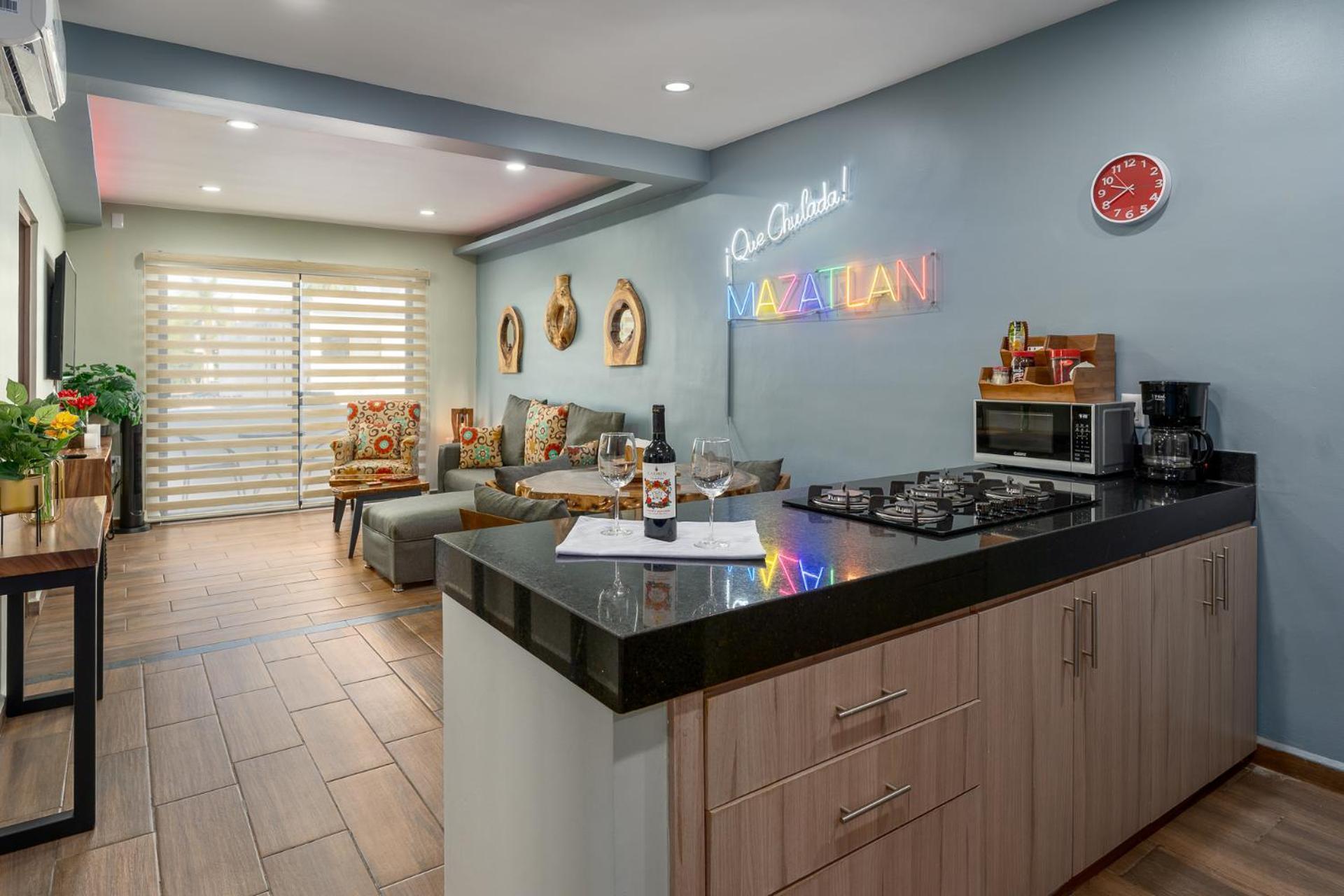 New & Comfy, 5 Star Area, Walk 2 Beach, Pool, Views, King Bed Mazatlán Buitenkant foto